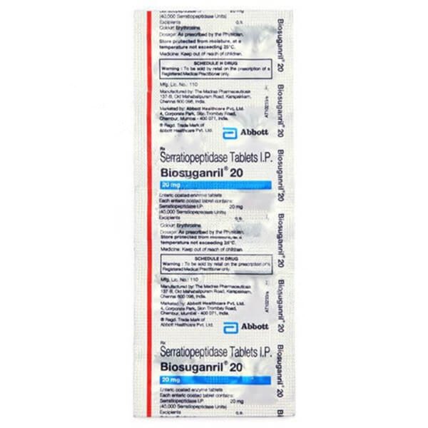 Biosuganril-20-mg