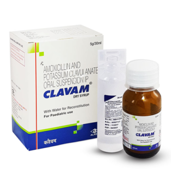 Clavam Syrup (Amoxicillin/Clavulanic Acid)
