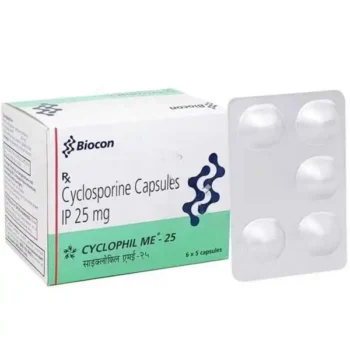Cyclosporine 25mg (Generic)