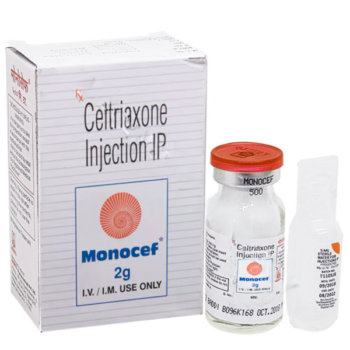 Monocef Injection 2gm (Ceftriaxone)