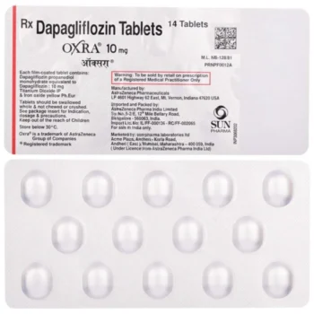 Oxra 10 Mg (Dapagliflozin)