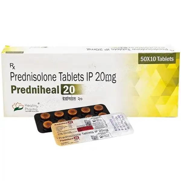 Predniheal-20mg-Tablet-Prednisolone