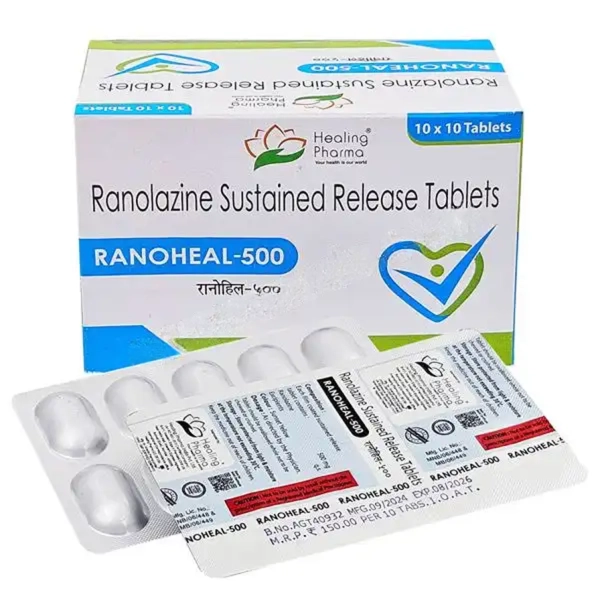 Ranoheal500mg-Ranolazine