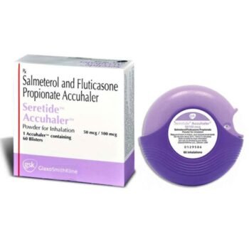 Seretide Accuhaler 50/100mcg (Salmeterol/fluticasone propionate)