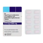 Trajenta Duo 2.5/1000 Mg (Linagliptin/Metformin)