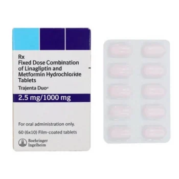 Trajenta Duo 2.5/1000 Mg (Linagliptin/Metformin)