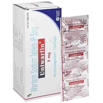 Uniwarfin 5 mg (Warfarin)