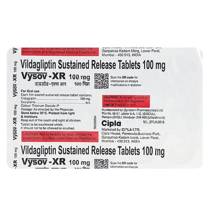 Vysov-XR-100mg