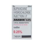 Anawin 0.25% Inj. (Bupivacaine)