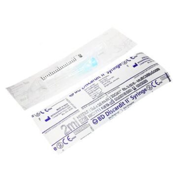 BD Plastipak Syringe With Needle 2 ml (Syringe)