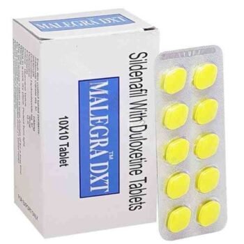 Malegra DXT 130 mg (Sildenafil Citrate/Duloxetine)