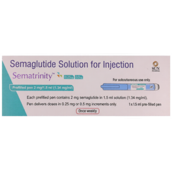 Sematrinity 0.25mg / 0.5mg Prefilled Pen 2mg/1.5mL (1.34mg/mL) (Semaglutide)